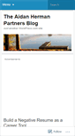 Mobile Screenshot of aidanhermanpartners.wordpress.com