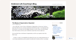 Desktop Screenshot of andersenlifecoaching.wordpress.com