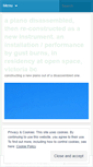 Mobile Screenshot of pianoreconstructed.wordpress.com