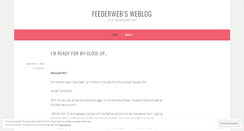 Desktop Screenshot of feederweb.wordpress.com