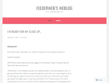 Tablet Screenshot of feederweb.wordpress.com