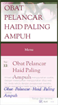 Mobile Screenshot of obatpelancarhaidpalingampuh.wordpress.com