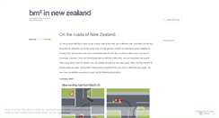 Desktop Screenshot of bmsquaredinnz.wordpress.com