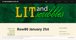 Desktop Screenshot of litandscribbles.wordpress.com