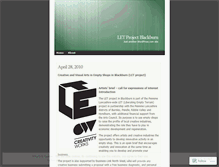 Tablet Screenshot of letprojectblackburn.wordpress.com