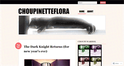 Desktop Screenshot of choupinetteflora.wordpress.com
