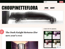 Tablet Screenshot of choupinetteflora.wordpress.com