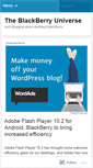 Mobile Screenshot of blackberryuniverse.wordpress.com