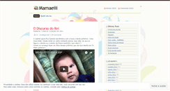 Desktop Screenshot of mamaeiii.wordpress.com