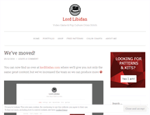 Tablet Screenshot of lordlibidan.wordpress.com