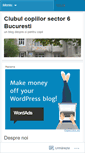 Mobile Screenshot of clubulcopiilor6.wordpress.com