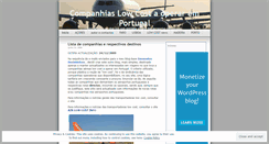 Desktop Screenshot of lowcostpt.wordpress.com