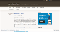 Desktop Screenshot of normalamericans.wordpress.com