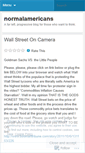 Mobile Screenshot of normalamericans.wordpress.com