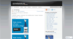 Desktop Screenshot of christopheguenin.wordpress.com