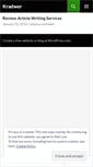 Mobile Screenshot of kradwer.wordpress.com