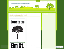 Tablet Screenshot of hilltownlegacytreeproject.wordpress.com