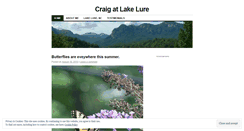 Desktop Screenshot of lakelure.wordpress.com