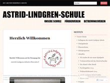 Tablet Screenshot of grundschuleoberndorf.wordpress.com