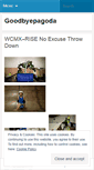 Mobile Screenshot of goodbyepagoda.wordpress.com