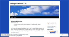 Desktop Screenshot of limitlesslivingnz.wordpress.com