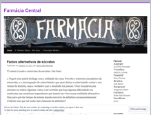 Tablet Screenshot of farmaciacentral.wordpress.com