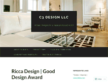 Tablet Screenshot of c3design.wordpress.com
