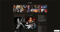 Desktop Screenshot of daivined.wordpress.com