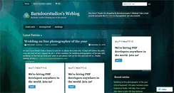Desktop Screenshot of barndoorstudios.wordpress.com
