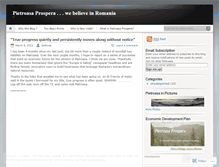 Tablet Screenshot of pietroasaprospera.wordpress.com