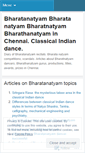 Mobile Screenshot of bharatanatyam2dance.wordpress.com