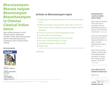 Tablet Screenshot of bharatanatyam2dance.wordpress.com