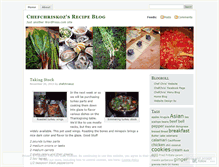 Tablet Screenshot of foodstuffmap.wordpress.com