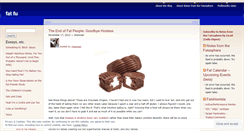 Desktop Screenshot of fatfu.wordpress.com
