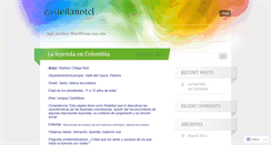 Desktop Screenshot of castellanotcl.wordpress.com