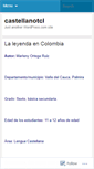 Mobile Screenshot of castellanotcl.wordpress.com