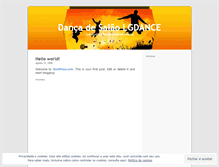 Tablet Screenshot of lgdance.wordpress.com