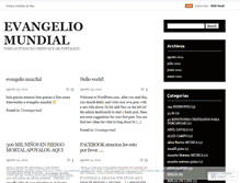 Tablet Screenshot of evangeliomundial.wordpress.com