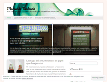 Tablet Screenshot of marcandotendencia.wordpress.com