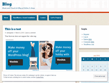 Tablet Screenshot of julianmade.wordpress.com
