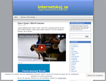 Tablet Screenshot of internetskoj.wordpress.com