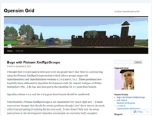 Tablet Screenshot of opensimgrid.wordpress.com