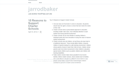 Desktop Screenshot of jarrodbaker.wordpress.com