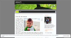Desktop Screenshot of alobos75.wordpress.com