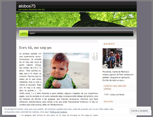 Tablet Screenshot of alobos75.wordpress.com
