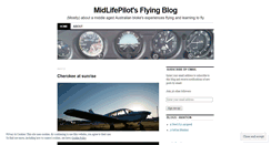 Desktop Screenshot of midlifepilot.wordpress.com