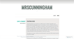 Desktop Screenshot of mrscunningham.wordpress.com