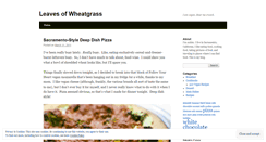 Desktop Screenshot of leavesofwheatgrass.wordpress.com