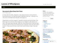 Tablet Screenshot of leavesofwheatgrass.wordpress.com