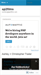 Mobile Screenshot of ap2films.wordpress.com